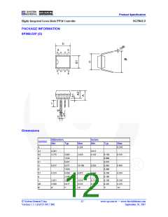 浏览型号SG5841JDZ的Datasheet PDF文件第12页