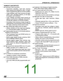 浏览型号UPSD3412C-24U6T的Datasheet PDF文件第11页
