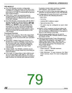 浏览型号UPSD3412C-24U6T的Datasheet PDF文件第79页