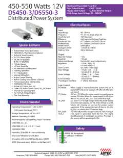 浏览型号DS550-3的Datasheet PDF文件第1页