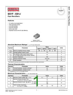 浏览型号ES1J的Datasheet PDF文件第1页