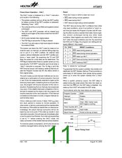 浏览型号HT36F2的Datasheet PDF文件第11页