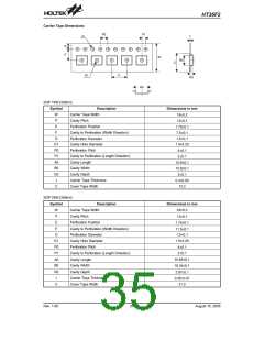 浏览型号HT36F2的Datasheet PDF文件第35页