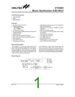 浏览型号HT36M4_07的Datasheet PDF文件第1页