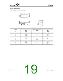 浏览型号HT36M4_07的Datasheet PDF文件第19页