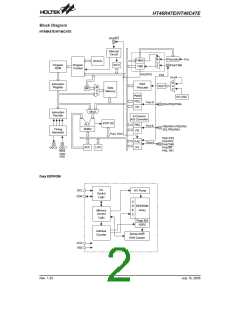 浏览型号HT46R47E的Datasheet PDF文件第2页