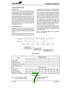 浏览型号HT46R47E的Datasheet PDF文件第7页