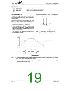 浏览型号HT46R51的Datasheet PDF文件第19页