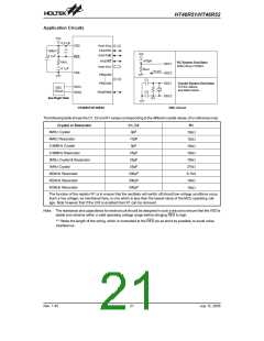 浏览型号HT46R51的Datasheet PDF文件第21页