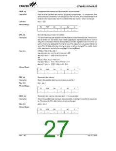 浏览型号HT46R51的Datasheet PDF文件第27页