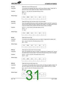 浏览型号HT46R51的Datasheet PDF文件第31页