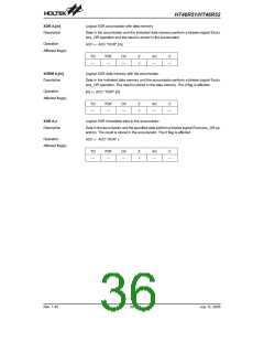 浏览型号HT46R51的Datasheet PDF文件第36页
