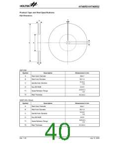 浏览型号HT46R51的Datasheet PDF文件第40页
