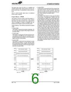 浏览型号HT46R51的Datasheet PDF文件第6页