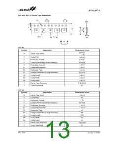 浏览型号HT7533-1的Datasheet PDF文件第13页