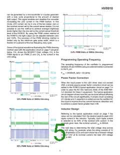 浏览型号HV9910LG-G的Datasheet PDF文件第5页