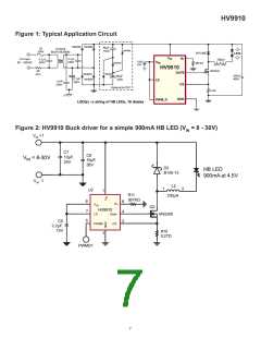 浏览型号HV9910LG-G的Datasheet PDF文件第7页