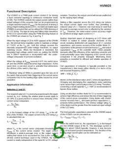 浏览型号HV9925SG-G的Datasheet PDF文件第5页