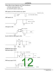 浏览型号LA76810A的Datasheet PDF文件第12页