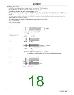 浏览型号LA76810A的Datasheet PDF文件第18页