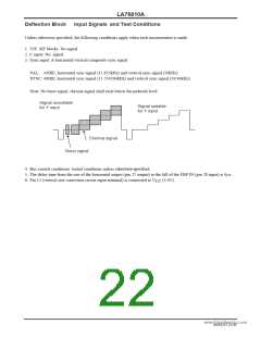 浏览型号LA76810A的Datasheet PDF文件第22页