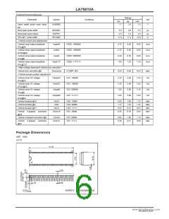 浏览型号LA76810A的Datasheet PDF文件第6页