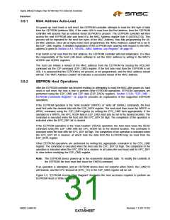 浏览型号LAN9116-MT的Datasheet PDF文件第31页