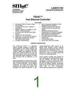 浏览型号LAN91C100FD-FD-SS的Datasheet PDF文件第1页