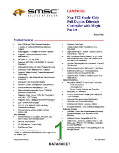 浏览型号LAN91C96-MU的Datasheet PDF文件第1页