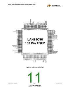 浏览型号LAN91C96QFP的Datasheet PDF文件第11页