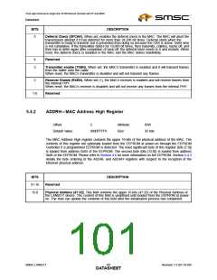 浏览型号LAN9217-MT-E2的Datasheet PDF文件第101页