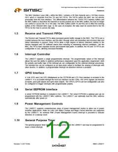 浏览型号LAN9217-MT-E2的Datasheet PDF文件第12页