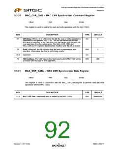 浏览型号LAN9217-MT-E2的Datasheet PDF文件第92页