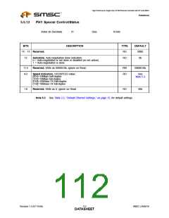 浏览型号LAN9218的Datasheet PDF文件第112页