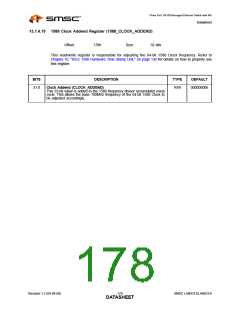 浏览型号LAN9313I的Datasheet PDF文件第178页