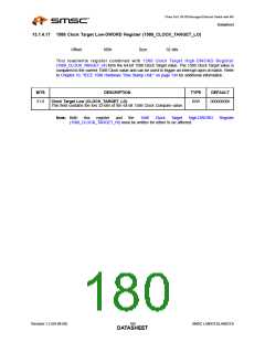浏览型号LAN9313I的Datasheet PDF文件第180页
