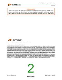 浏览型号LAN9313I的Datasheet PDF文件第2页