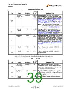 浏览型号LAN9313I的Datasheet PDF文件第39页