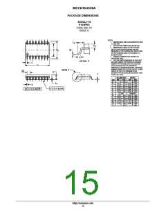 浏览型号MC74HC4538AFELG的Datasheet PDF文件第15页