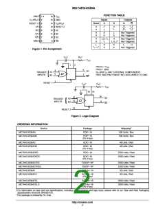 浏览型号MC74HC4538AFELG的Datasheet PDF文件第2页