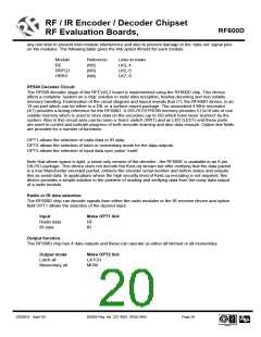 浏览型号RFEVAL2-433R2的Datasheet PDF文件第20页