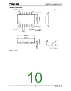 浏览型号TD62083AFG的Datasheet PDF文件第10页