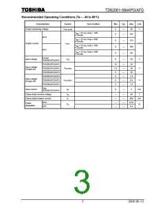 浏览型号TD62083AFG的Datasheet PDF文件第3页