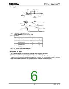 浏览型号TD62083AFG的Datasheet PDF文件第6页