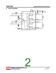 浏览型号TDA7266的Datasheet PDF文件第2页