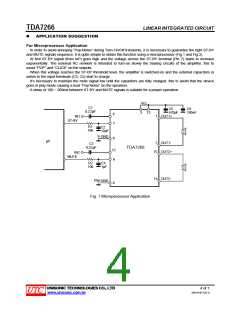 浏览型号TDA7266的Datasheet PDF文件第4页