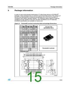 浏览型号TDA7850的Datasheet PDF文件第15页