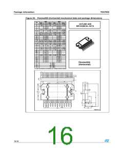 浏览型号TDA7850的Datasheet PDF文件第16页