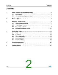 浏览型号TDA7850的Datasheet PDF文件第2页