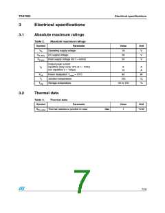浏览型号TDA7850的Datasheet PDF文件第7页